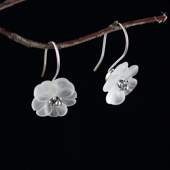 Sterling silver earrings ZBGJZB00131 - Picture 2 of 8